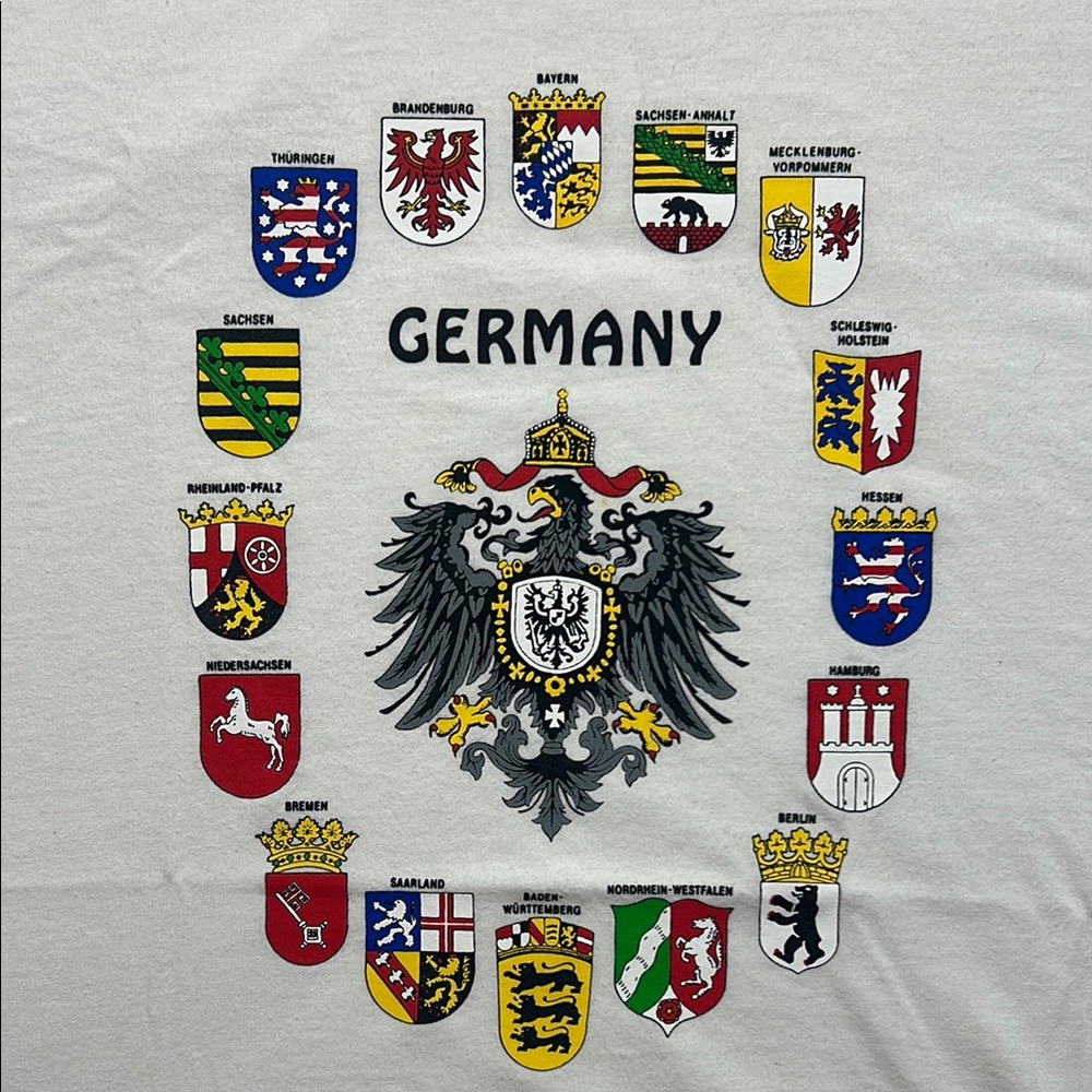 Vintage Germany Flag shirt